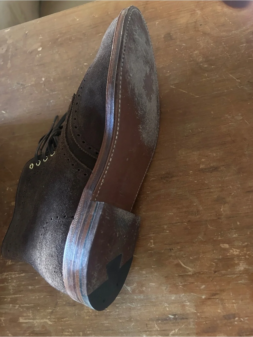 Alden classic suede
